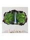 3D Wandsticker Himmelnder Wasserfall 60x90cm