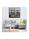 Dreidimensionales Wandsticker London City 100x111cm
