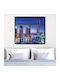 Dreidimensionales Wandsticker Dubai 80x90cm