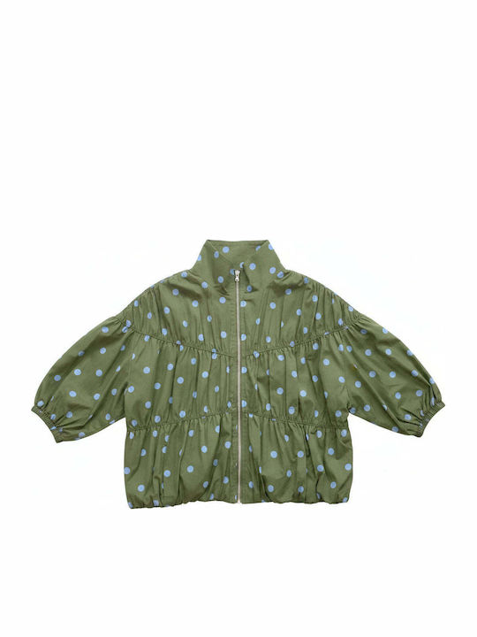 Lumina Damen Bomber Jacke Grün