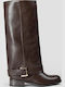 Damenstiefel Braun