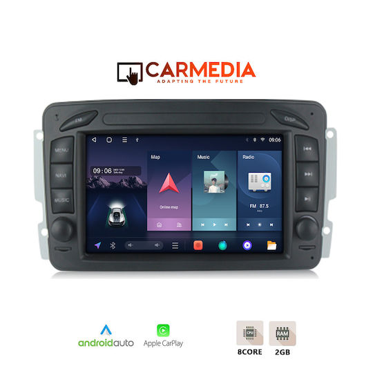 Carmedia Cmt2087-13 OEM 7 Zoll Mercedes C W203 1999-2004 CLK W209 1999-2004