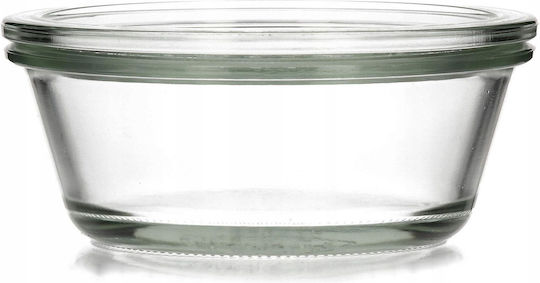 Weck Set of 6 General Use Transparent Glass Jars with Lid 100ml 6 Pieces