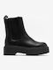 Damen Chelsea-Stiefel Schwarz