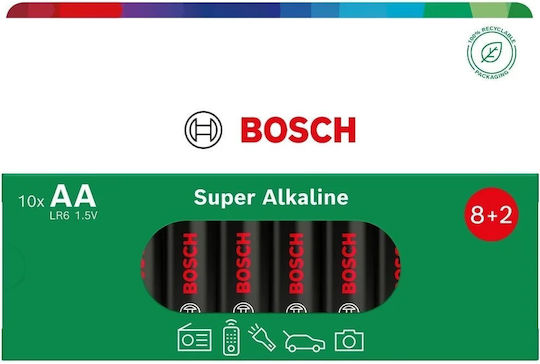 Philips Супер алкални батерии AA 1.5V 10бр