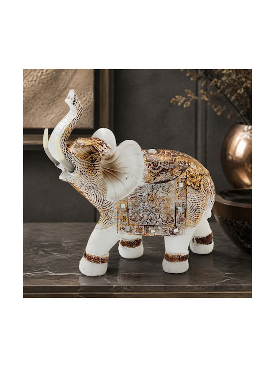 Keskor Decorative Polyresin Elephant 17x8x19cm