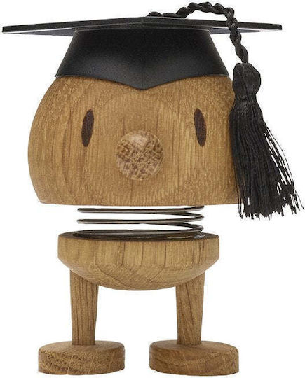 Hoptimist Dekorative Statuette aus Holz
