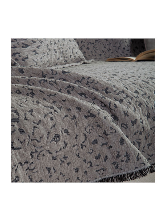Nef-Nef Homeware Леопард Фотьойл Throw Шенил 17...