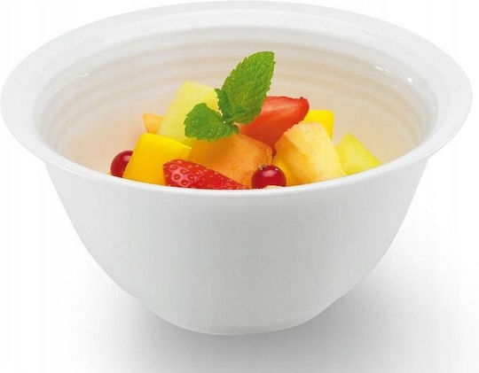 Kadax Porcelain White Salad Bowl