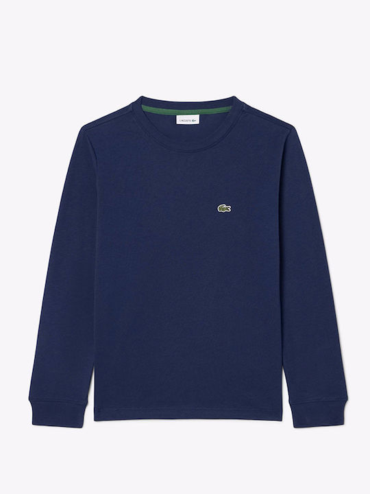 Lacoste Bluză pentru copii cu mânecă lungă Navy...