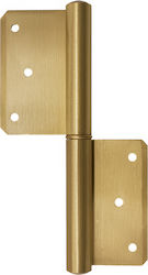 Портадела Месингова 140mm Мат Злато Metalor 200...