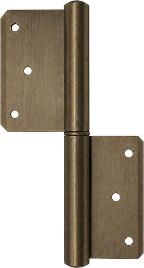 Metalor Türscharniere aus Messing 120mm Matt Antik