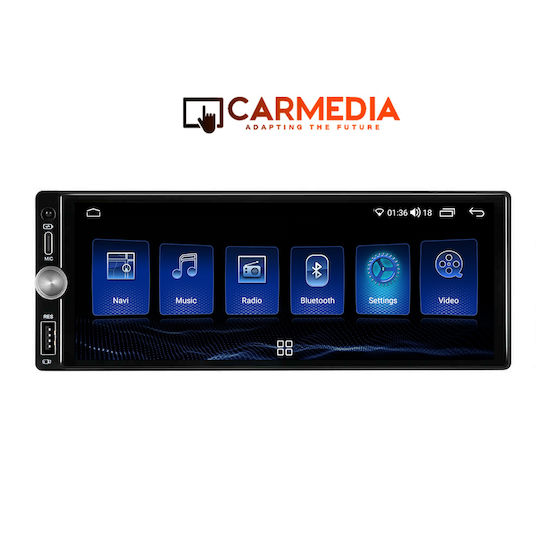 Carmedia Auto-Audiosysteme 1 DIN Bluetooth USB GPS