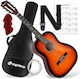 SUPRIMO Класическа Китара 3/4 Sunburst