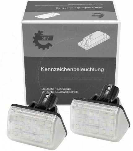Φωτισμός Led Πινακίδας Κυκλοφορίας Mazda 6 Cx-5 Cx-7 Σετ Gj6a51270c