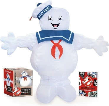 Ghostbusters Desktop Inflatable Stay Puft Marshmallow Man Stands 16 Tall