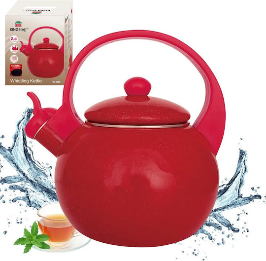 KING Hoff Βραστήρας Εμαγιέ 2000ml