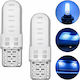 Autolampen & Motorrads T10 LED Blau 12V 1.5W Menge 2