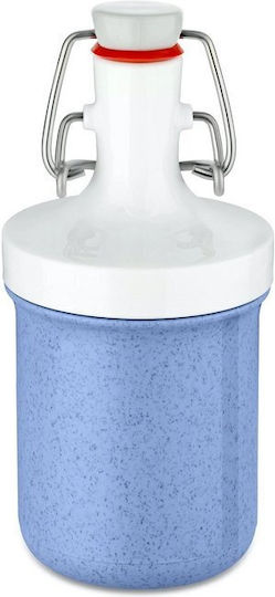 Бутилка за Вода Пластмасова с Корк Синя 200ml