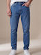 Jean Ανδρικό Παντελόνι Τζιν Relaxed Tapered Fit Μπλε