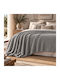 My Home Luxury Blanket Fleece Single 160x220cm Dark Grey