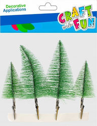 Craft with Fun Είδος Χειροτεχνίας 30gr 4τμχ σε Πράσινο Χρώμα Craft with Fun Είδος Χειροτεχνίας 30gr 4τμχ σε Πράσινο Χρώμα