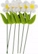 Craft with Fun Rohrdrähte 1gr 6 Stück in Weißer Farbe