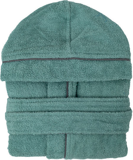 Lino Home Halat De Baie Pentru Copii Menta Cu Glugă