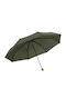 Knirps Compact Khaki Rain Umbrella
