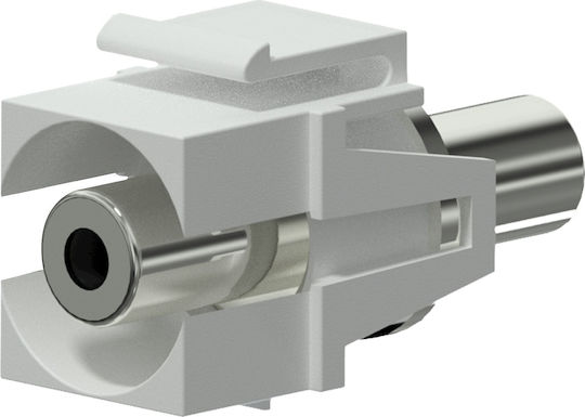Av Adapter Procab Vck310/w Keystone Θηλυκό Jack 3,5 Mm Θηλυκό Jack 3,5 Mm Λευκό