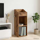 vidaXL Hi-Fi Furniture Brown 36x36x95.5cm