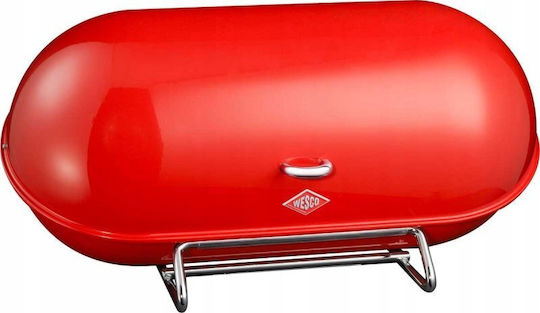 Wesco Brotkasten Inox Rote Wesco Brotkasten Inox Rote