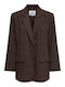 Only Women's Blazer Coffee Bean