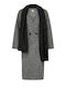 Wool Women's Grey Coat
