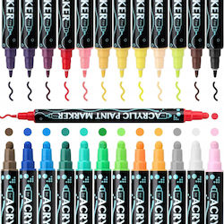 LTC Audio Acryl Marker Ggw 1mm Set 24 Stück LTC Audio Acryl Marker Ggw 1mm Set 24 Stück