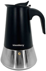 Klausberg Μπρίκι Espresso Inox Καφέ