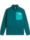 Full Ανδρική Ζακέτα Fleece Pacific Teal/tnf Black