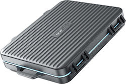 Orico PHCD-4-BK-BP Flight Case Orico PHCD-4-BK-BP Flight Case