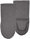 Brunbeste Stoff Ofenhandschuh Grau