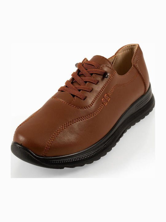 Women's Moccasins in Tabac Brown Colour