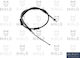 Въже на ръчната спирачка Отзад Ляво Lancia Y 840/y10 156 Akron-malo 21481 1395/1220mm Генно 82487780 21481-10054