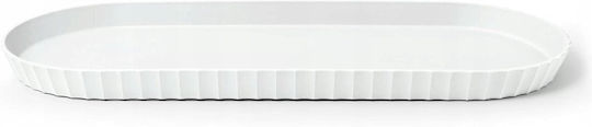 Luminarc Platou de Servire Oval din Porțelan Alb 51x20.5cm