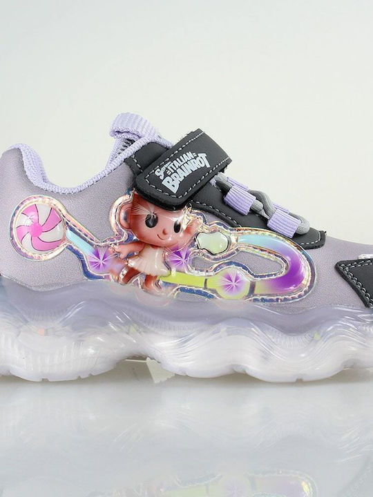 Brainrot Kids Sneakers Grey