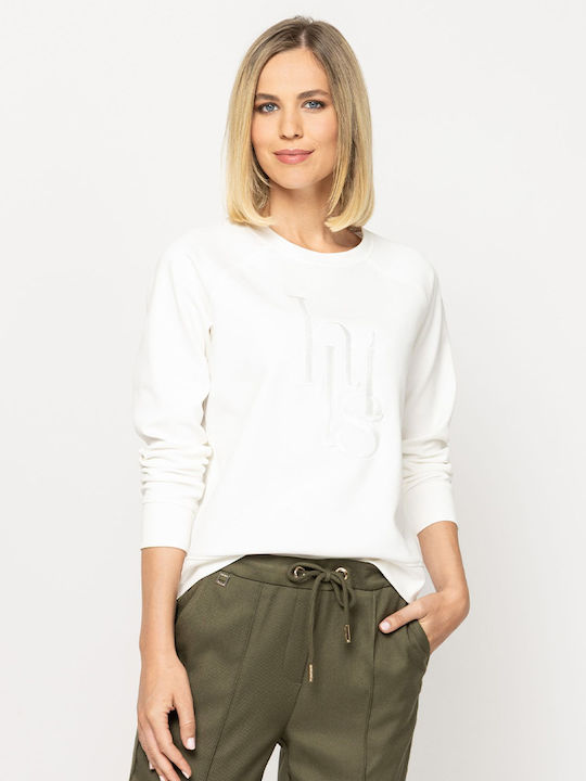 Heavy Tools Damen Sweatshirt Weiß