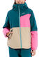 Snowjacket Kids Casual Jacket Short Rainstorm Blue