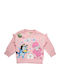 Kinder-Sweatshirt Weiches Rosa