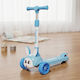 Kinderroller ZY-608 3-Rad mit LED-Beleuchtung Blau