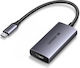 Ugreen Cm491 Конвертор USB-C мъжки към HDMI женски Сив