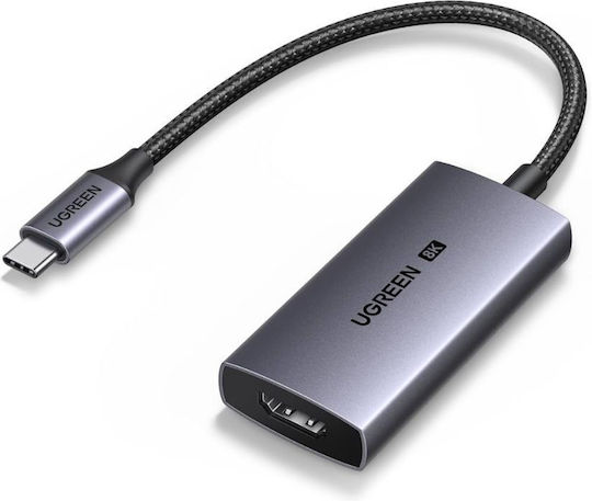 Ugreen Cm491 Конвертор USB-C мъжки към HDMI женски Сив