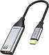 Cabletime CT-C160-PU31-CMHDFN1 Конвертор USB-C мъжки към HDMI женски 50бр